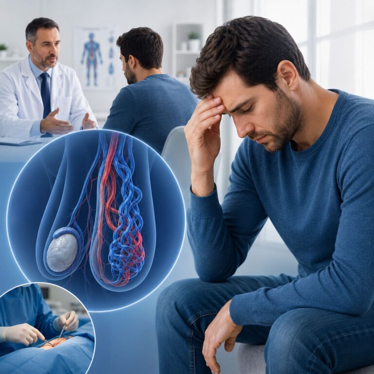 ضعف الانتصاب بعد عملية الدوالي: الأسباب والعلاج الكامل