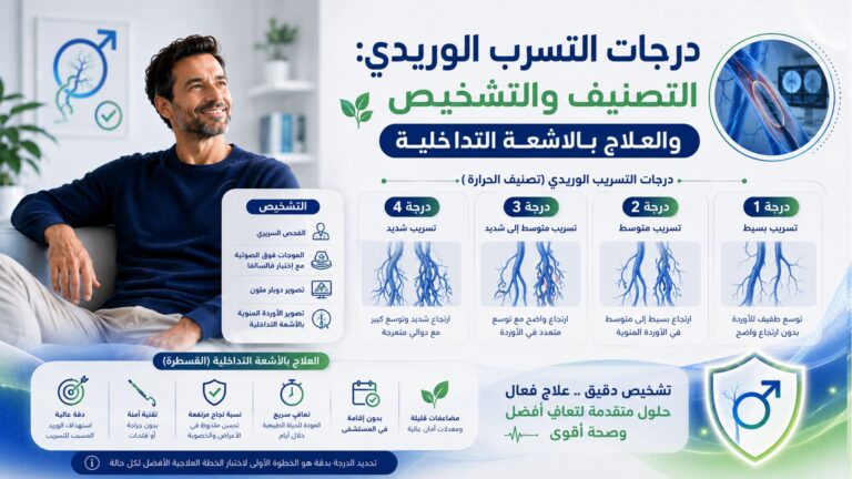 درجات التسريب الوريدي